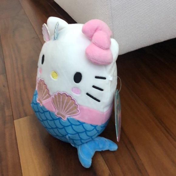 HELLO KITTY MERMAID 🧜🏻‍♀️ SQUISHMALLOWS NEW 7” - Picture 2 of 8